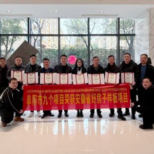 阜陽市房地產(chǎn)業(yè)協(xié)會召開2025年度安徽省“好房子”頒獎會議